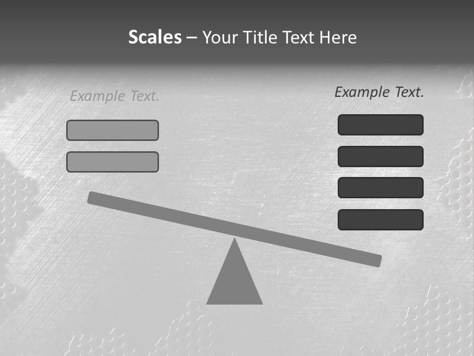 Space Pattern Silver PowerPoint Template