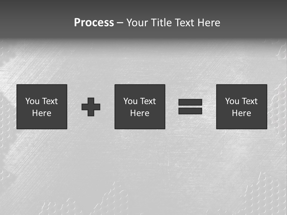 Space Pattern Silver PowerPoint Template