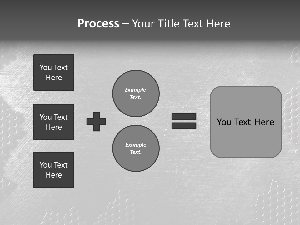 Space Pattern Silver PowerPoint Template
