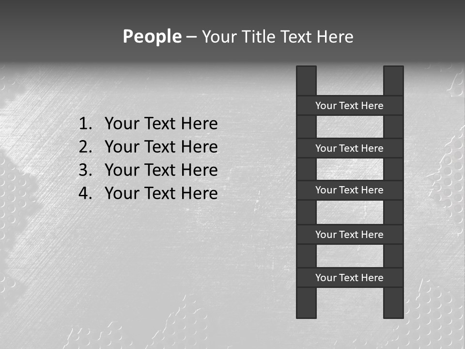 Space Pattern Silver PowerPoint Template