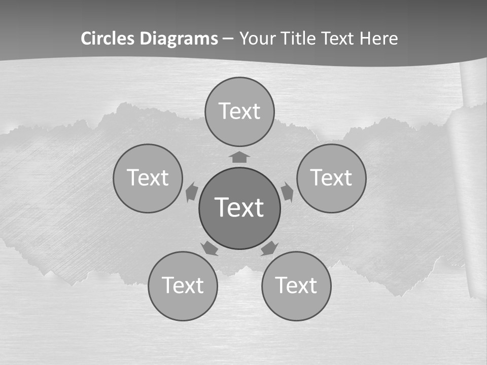 Copy Advertising Metal PowerPoint Template