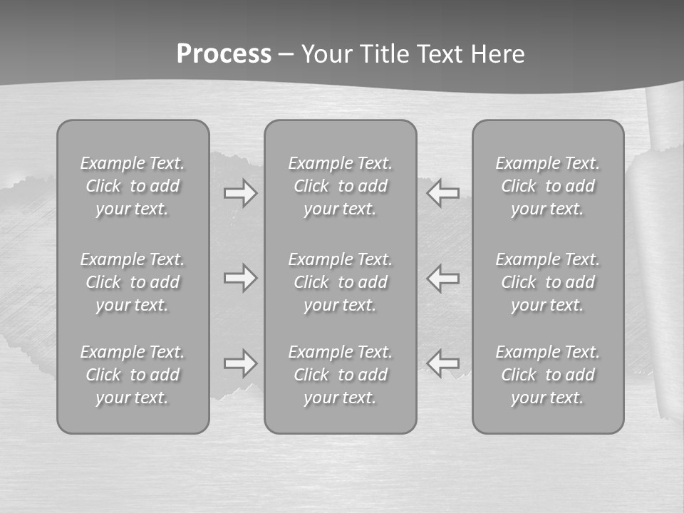 Copy Advertising Metal PowerPoint Template