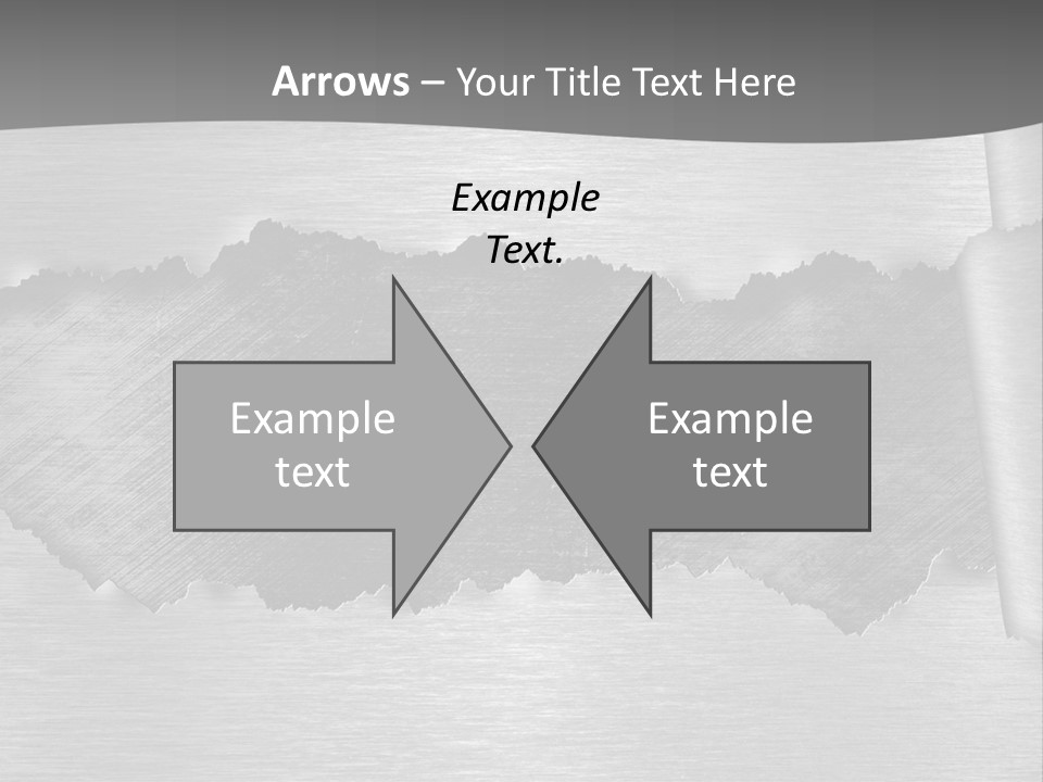 Copy Advertising Metal PowerPoint Template