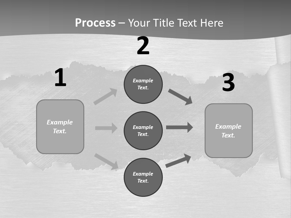 Copy Advertising Metal PowerPoint Template