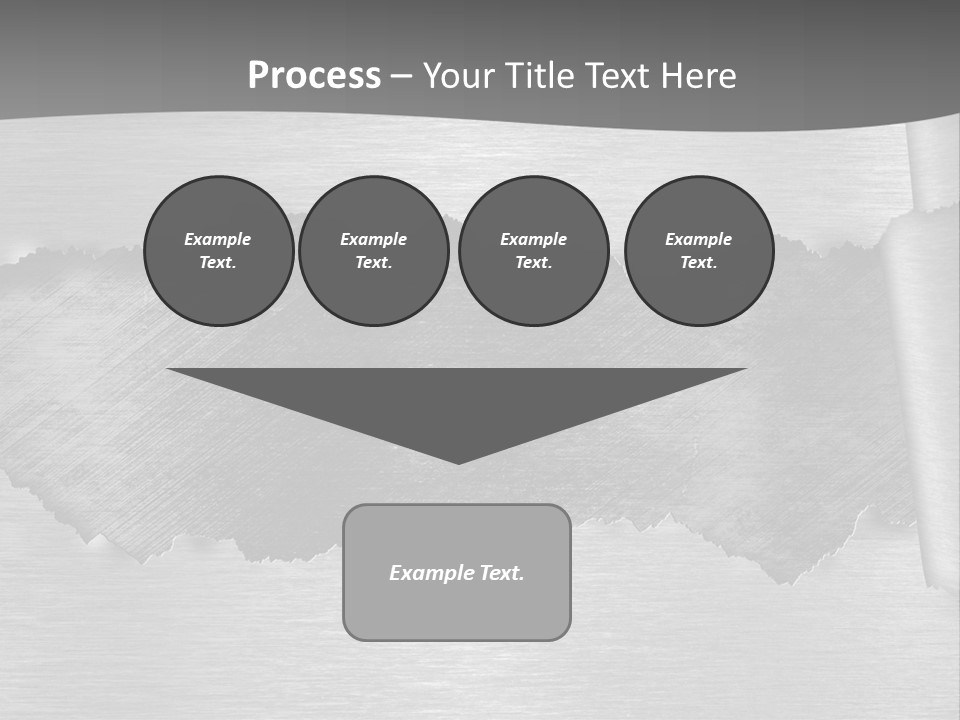 Copy Advertising Metal PowerPoint Template