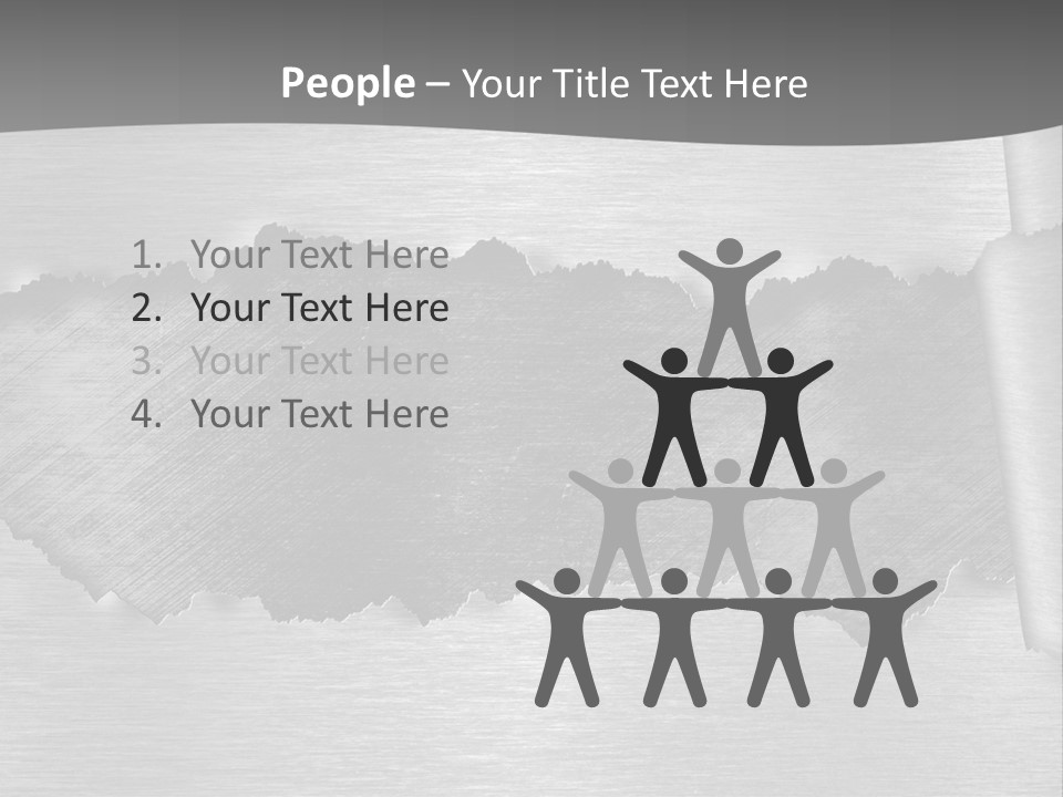 Copy Advertising Metal PowerPoint Template
