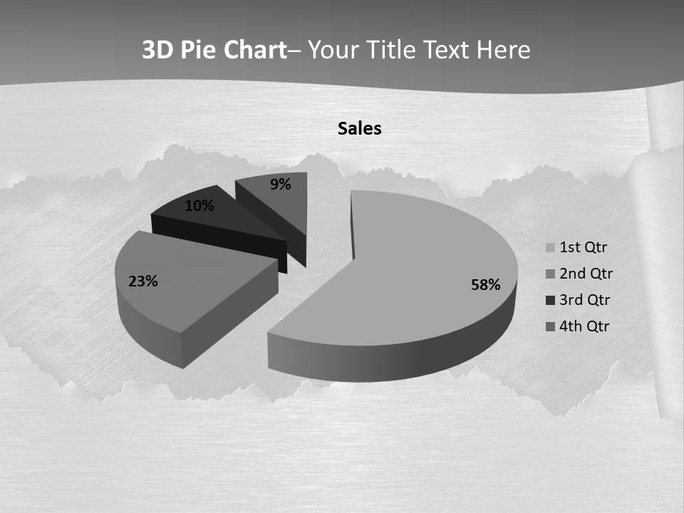 Copy Advertising Metal PowerPoint Template