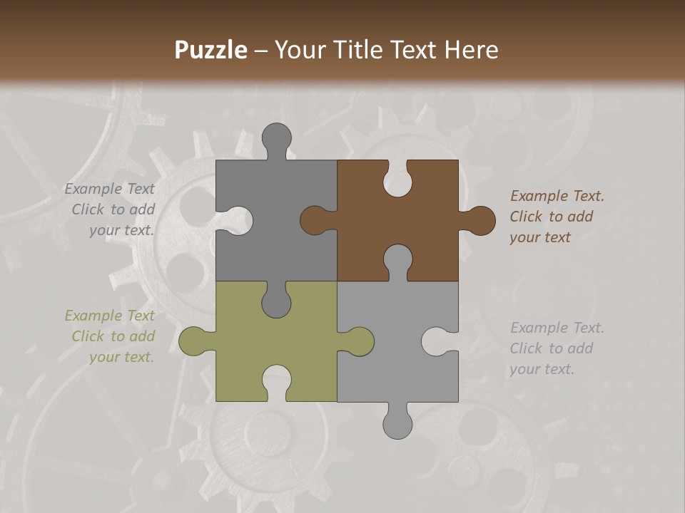 Working Round Stain PowerPoint Template