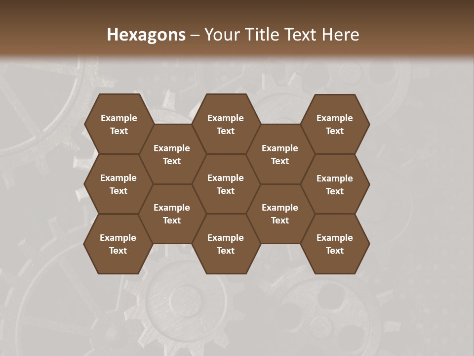 Working Round Stain PowerPoint Template