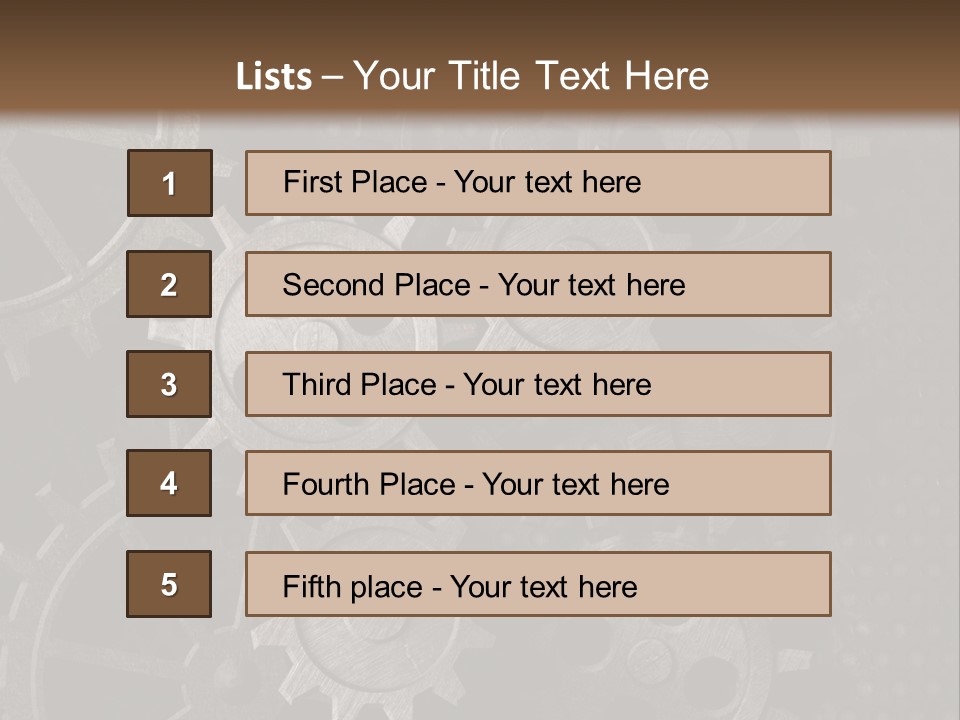 Working Round Stain PowerPoint Template