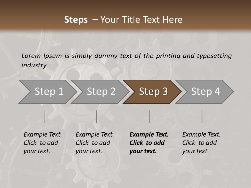Working Round Stain PowerPoint Template