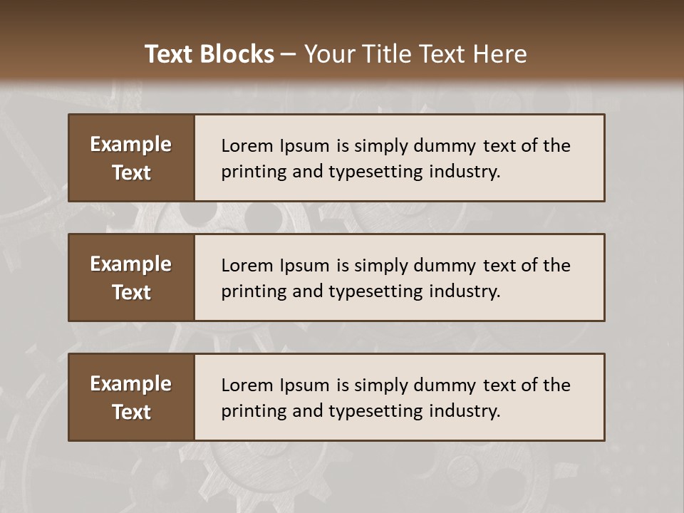 Working Round Stain PowerPoint Template