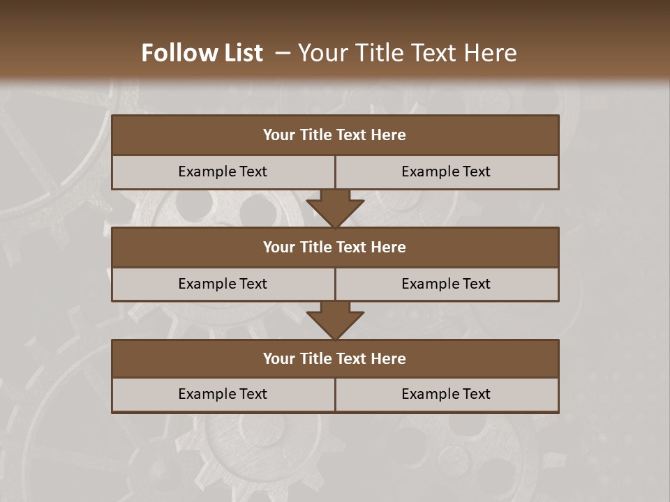 Working Round Stain PowerPoint Template