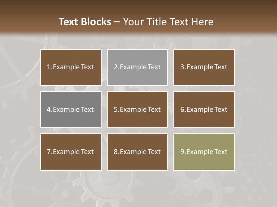 Working Round Stain PowerPoint Template