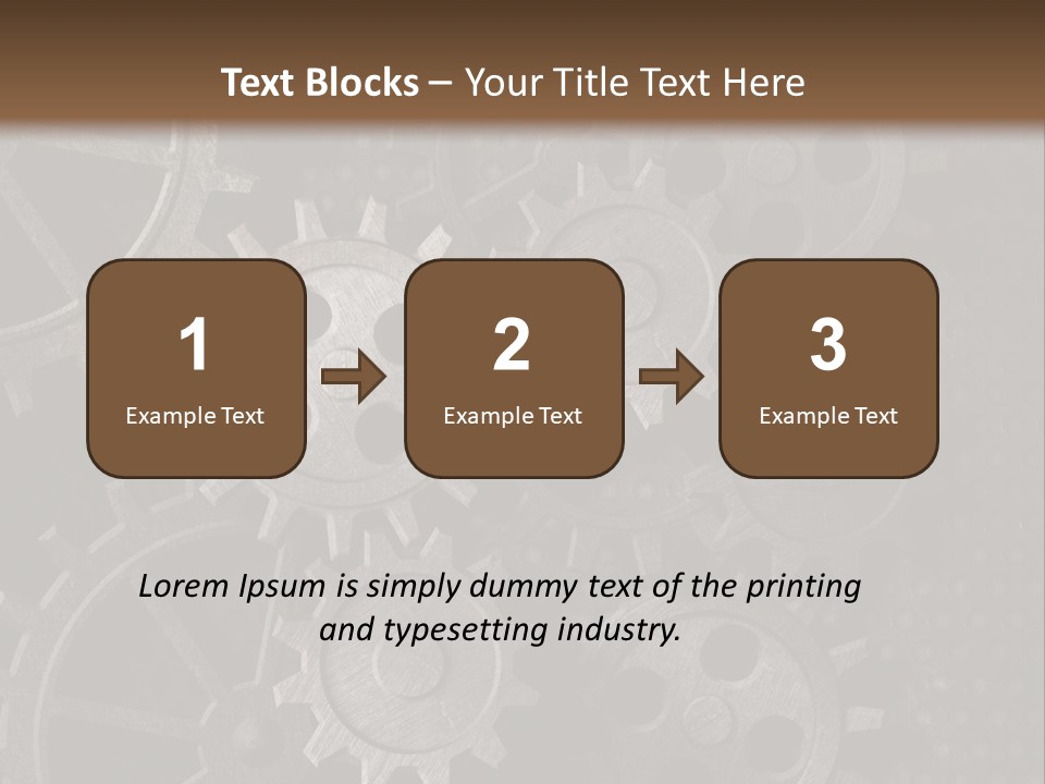 Working Round Stain PowerPoint Template