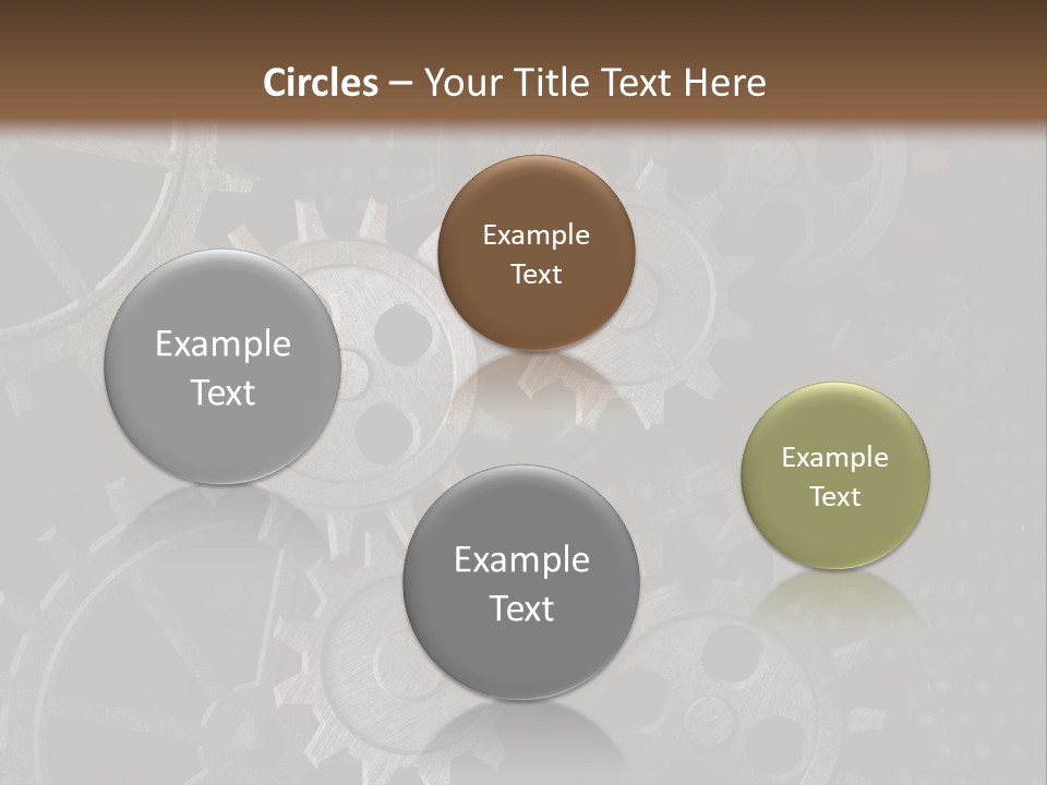 Working Round Stain PowerPoint Template