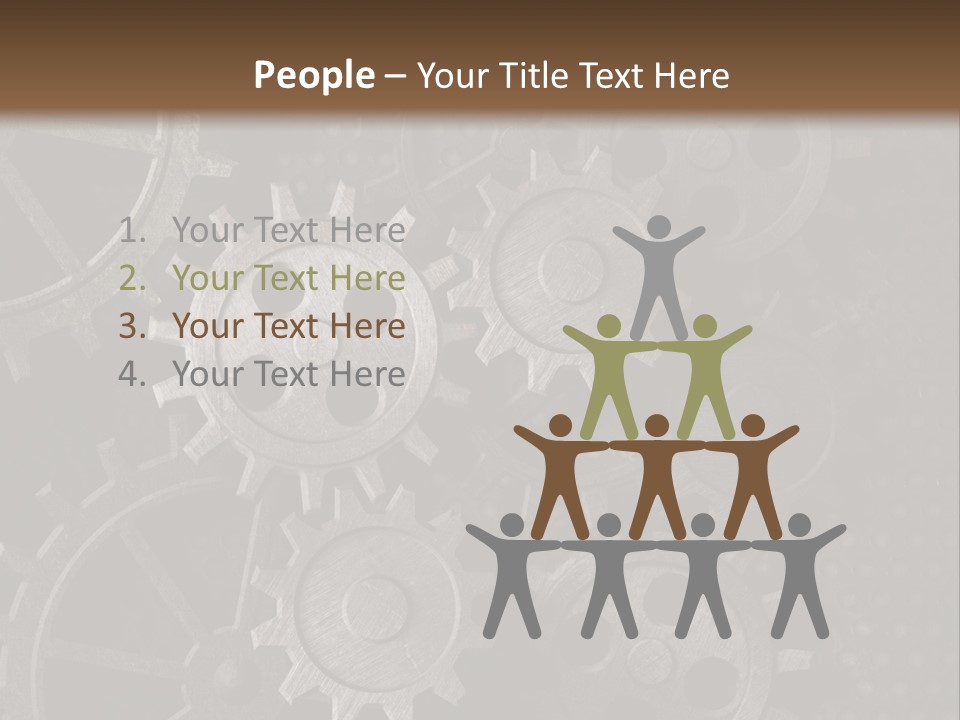 Working Round Stain PowerPoint Template