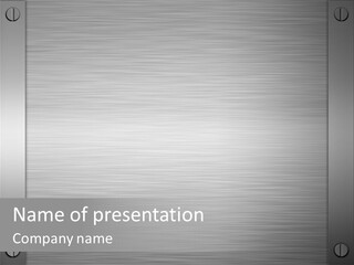 Edges Framed Brushing PowerPoint Template