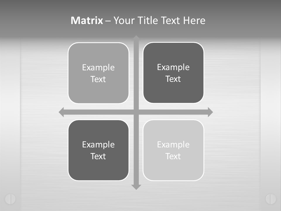 Edges Framed Brushing PowerPoint Template