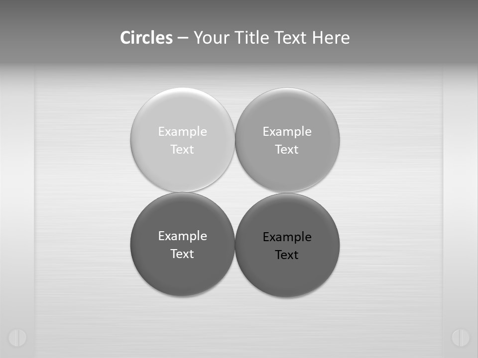 Edges Framed Brushing PowerPoint Template