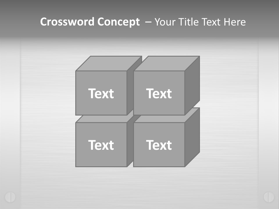Edges Framed Brushing PowerPoint Template