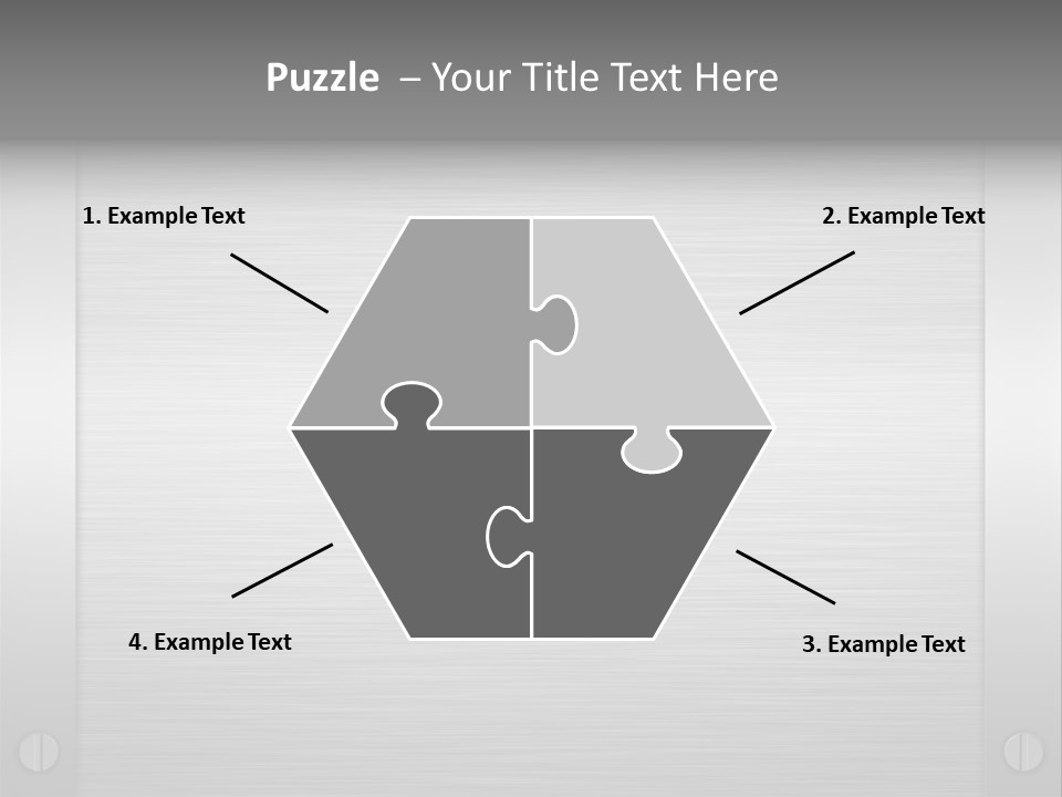 Edges Framed Brushing PowerPoint Template