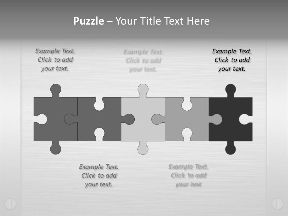 Edges Framed Brushing PowerPoint Template