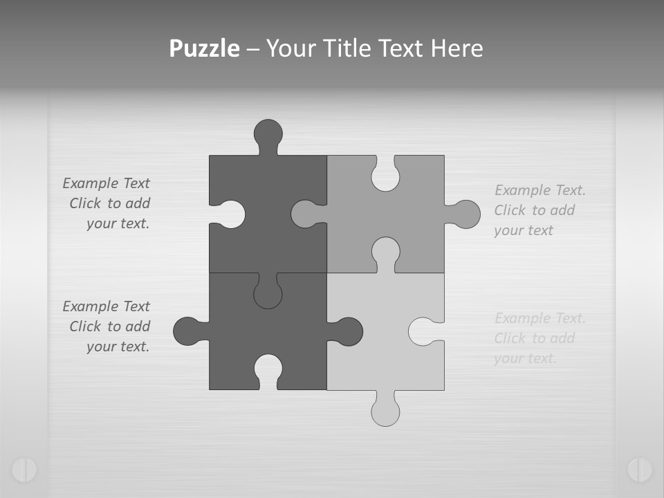 Edges Framed Brushing PowerPoint Template