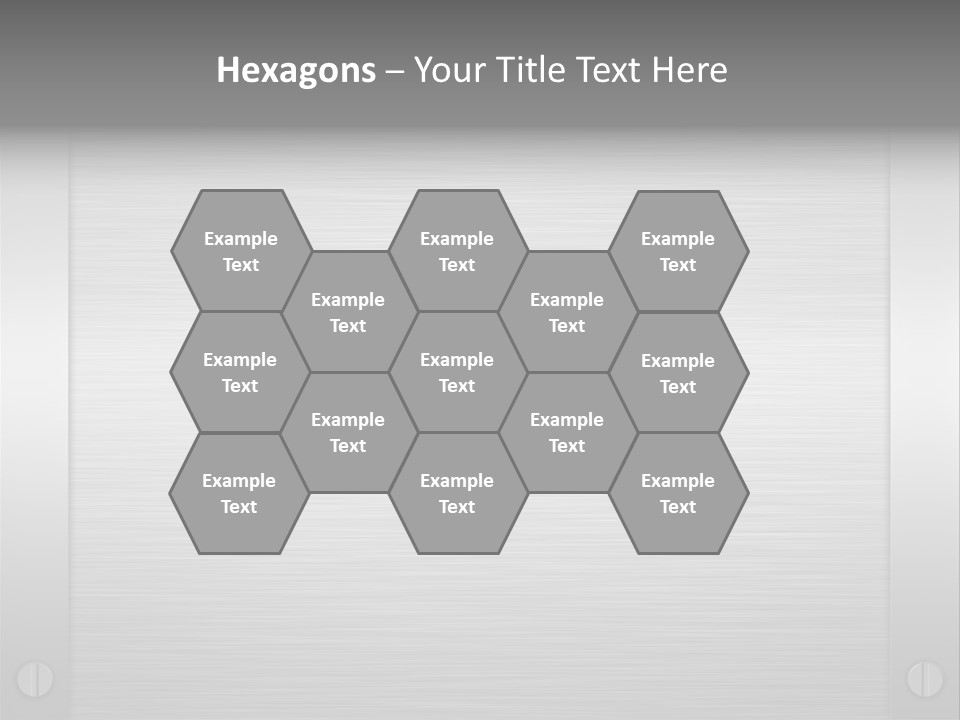 Edges Framed Brushing PowerPoint Template