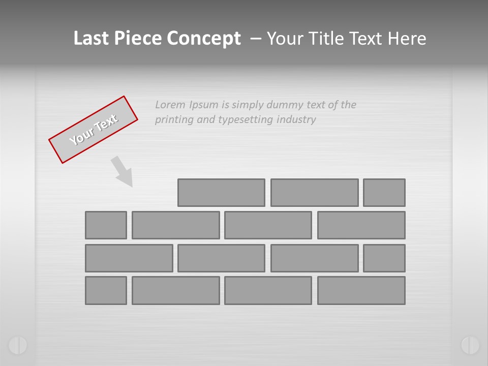 Edges Framed Brushing PowerPoint Template