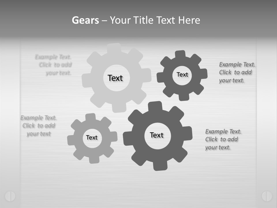 Edges Framed Brushing PowerPoint Template