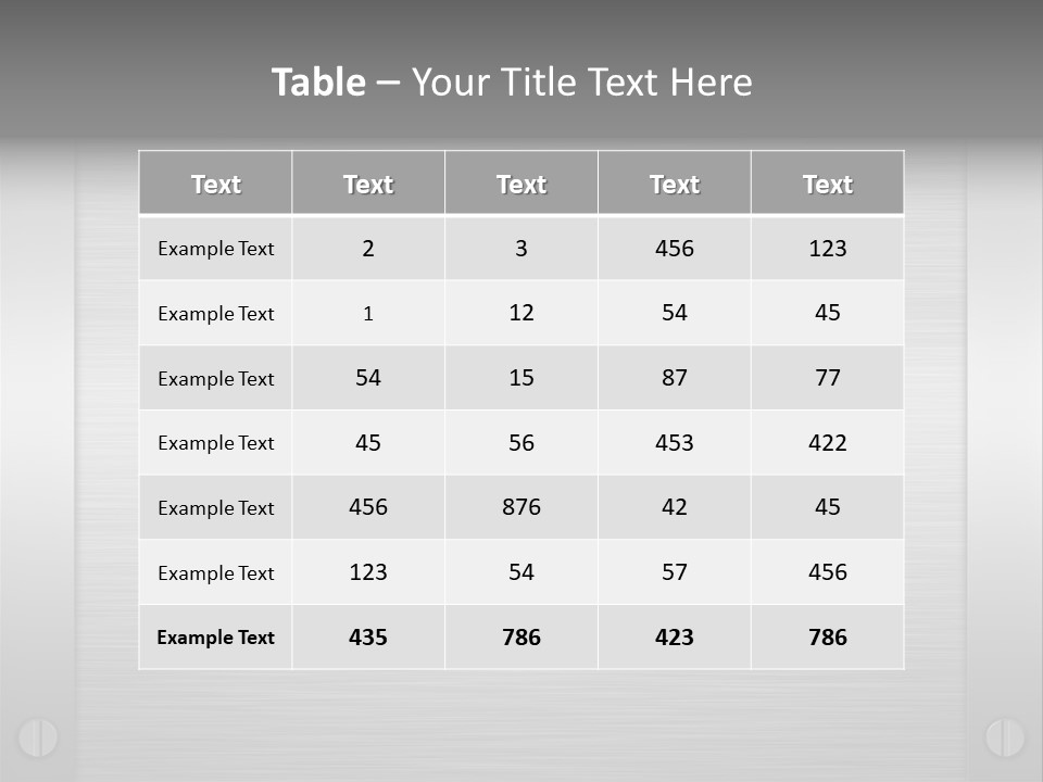 Edges Framed Brushing PowerPoint Template