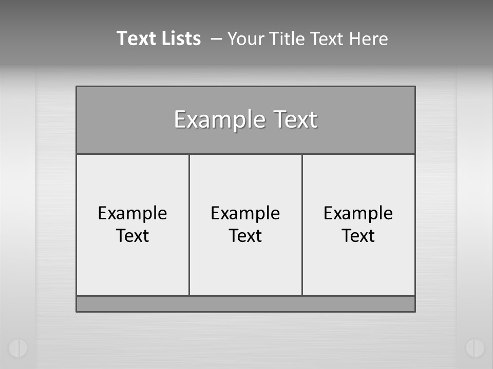 Edges Framed Brushing PowerPoint Template
