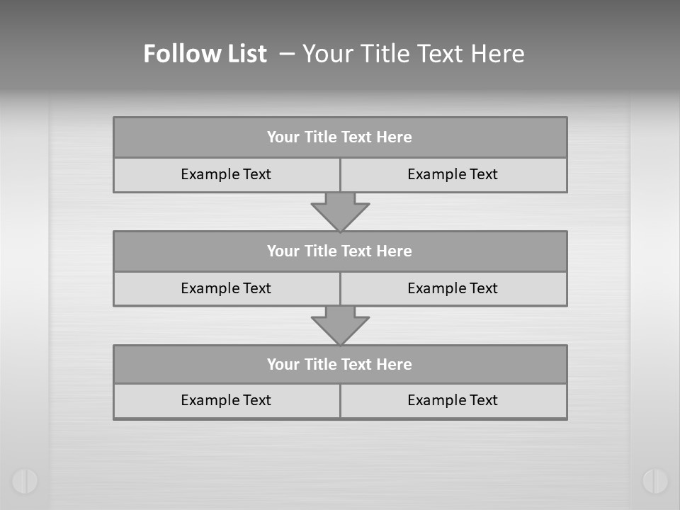 Edges Framed Brushing PowerPoint Template