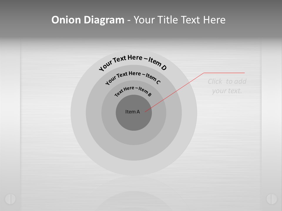 Edges Framed Brushing PowerPoint Template