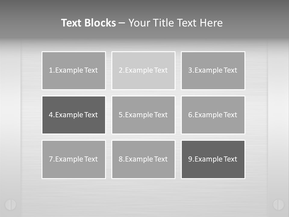 Edges Framed Brushing PowerPoint Template