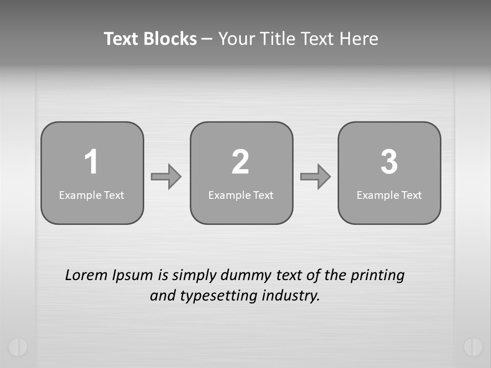 Edges Framed Brushing PowerPoint Template