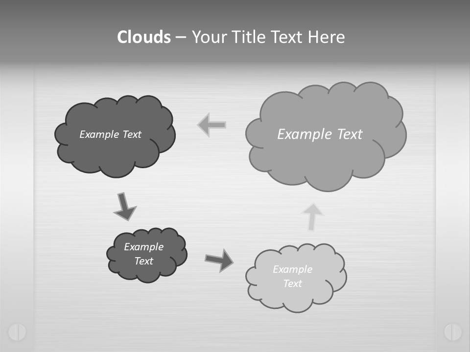 Edges Framed Brushing PowerPoint Template
