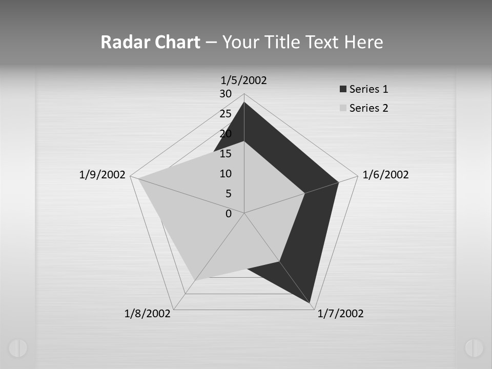 Edges Framed Brushing PowerPoint Template