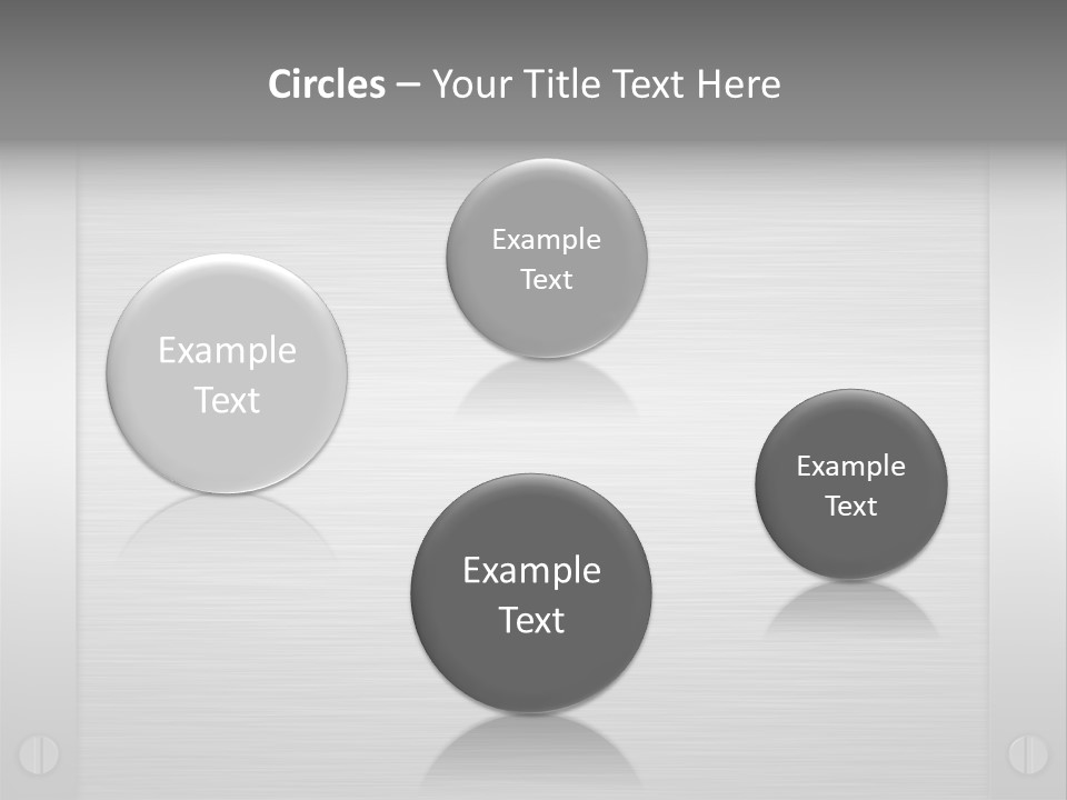 Edges Framed Brushing PowerPoint Template