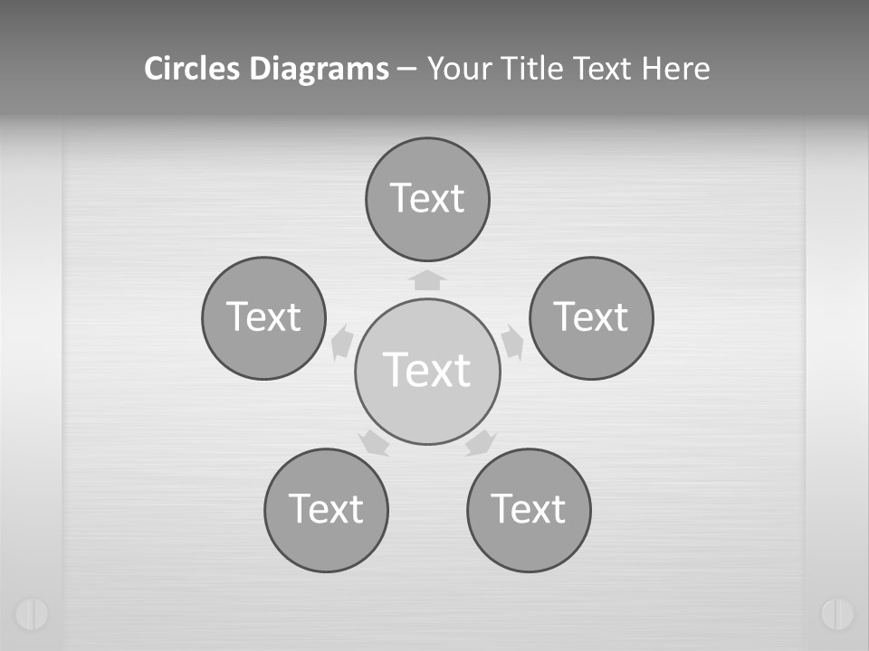 Edges Framed Brushing PowerPoint Template