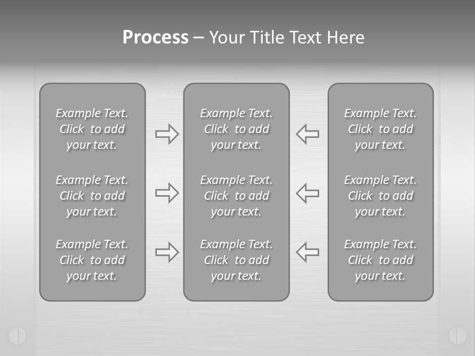 Edges Framed Brushing PowerPoint Template