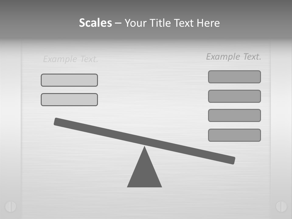 Edges Framed Brushing PowerPoint Template
