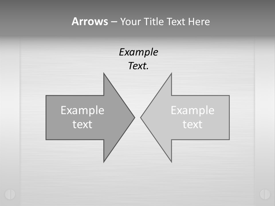Edges Framed Brushing PowerPoint Template