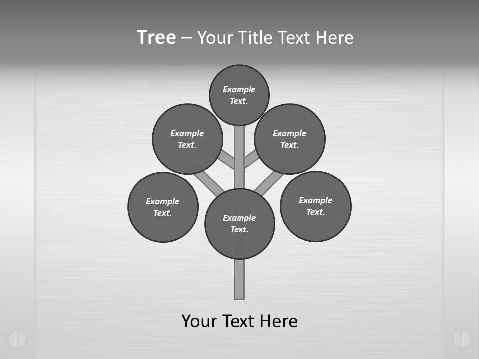 Edges Framed Brushing PowerPoint Template