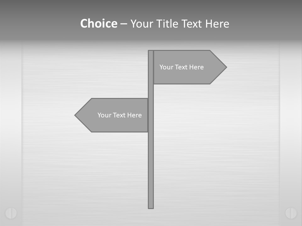 Edges Framed Brushing PowerPoint Template
