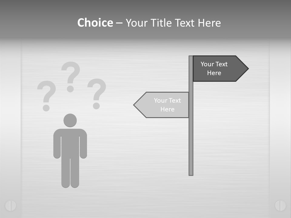 Edges Framed Brushing PowerPoint Template