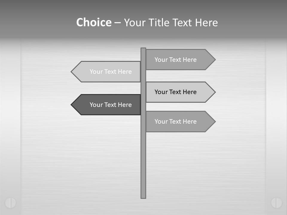 Edges Framed Brushing PowerPoint Template