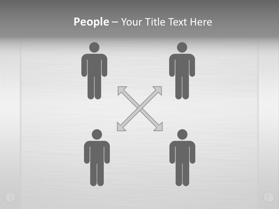 Edges Framed Brushing PowerPoint Template