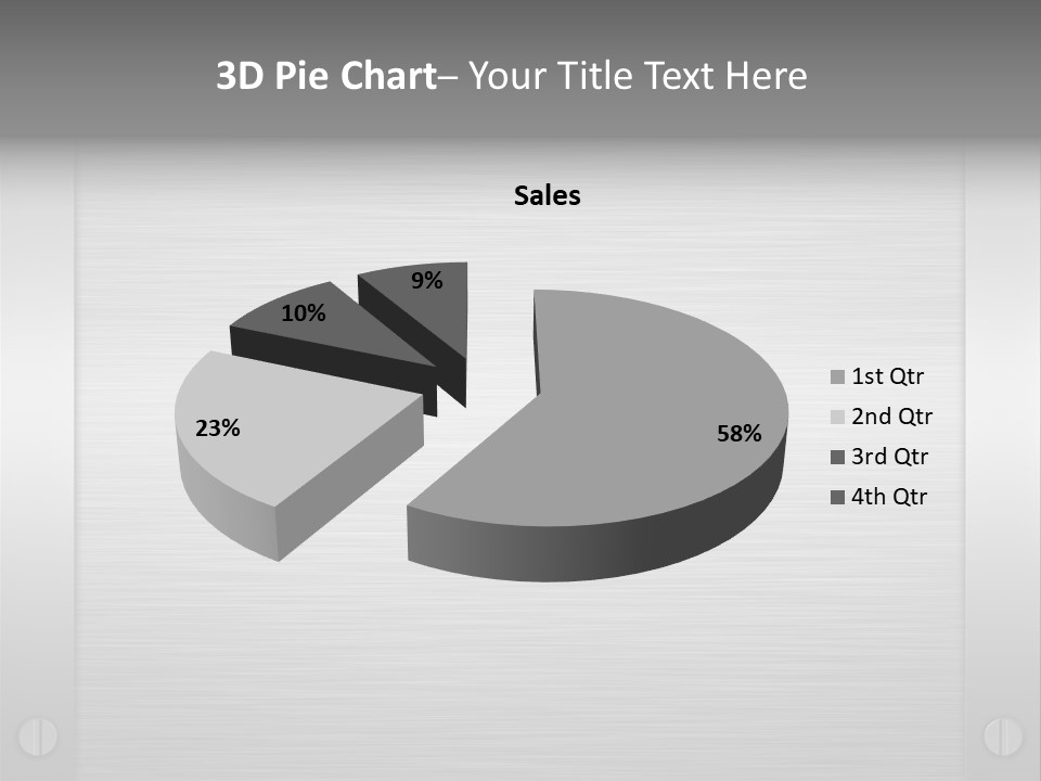 Edges Framed Brushing PowerPoint Template